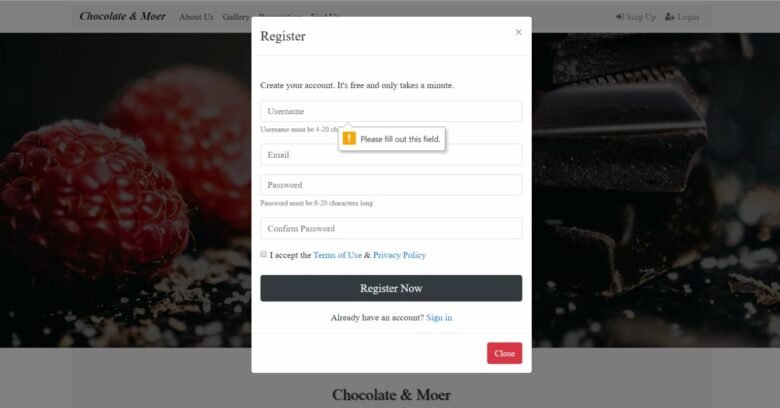 Restaurant Reservation System In PHP With Source Code