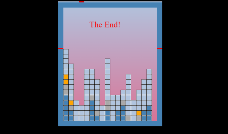 Simple Tetris Game In JavaScript, Canvas With Source Code