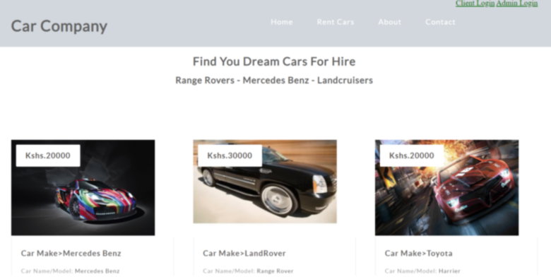 Car Rental System IN PHP, CSS, AND MYSQL_Feature Image _CodeProjectz