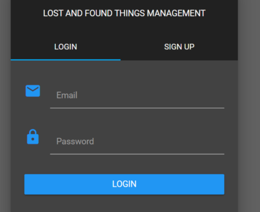 LOST AND FOUND THING MANAGEMENT IN PHP, CSS, JAVASCRIPT, AND MYSQL_CPz