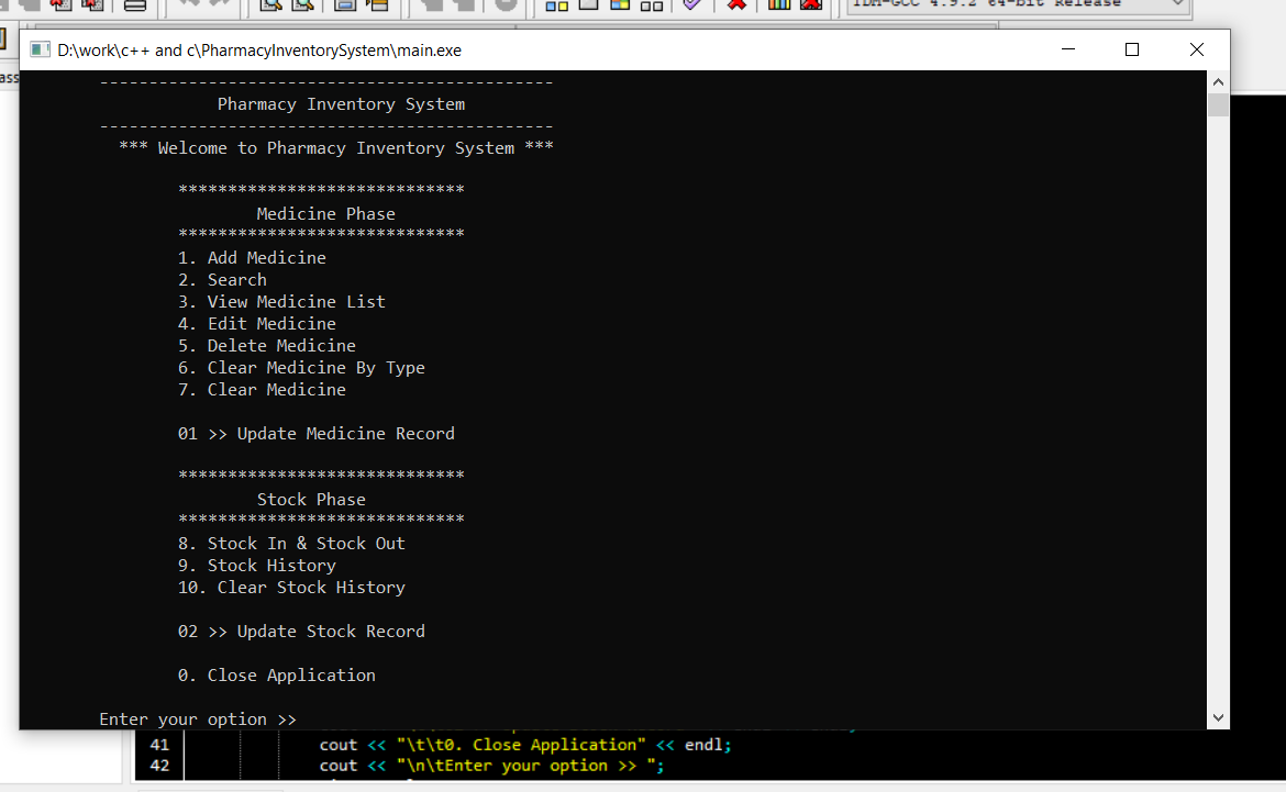 Pharmacy Inventory System In C++ With Source Code_feature image