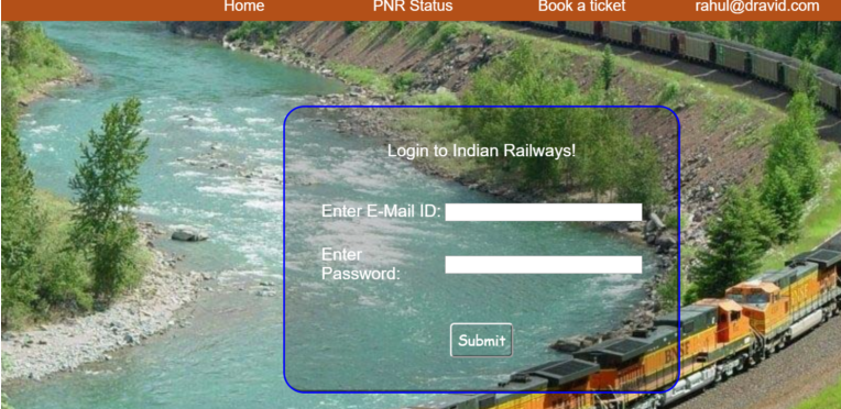 Railway Reservation IN PHP, CSS, Js, AND MYSQL_CodeProjectz