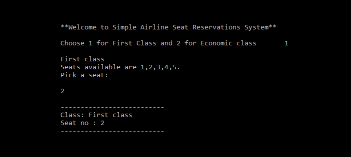 Simple Airline Seat Reservation System In C Programming With Source Code_Feature Image
