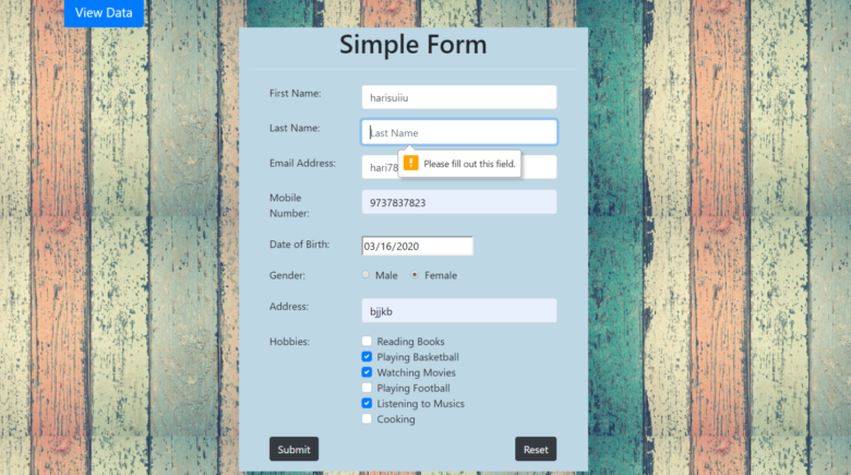 Simple Form In PHP With Source Code_Feature Image