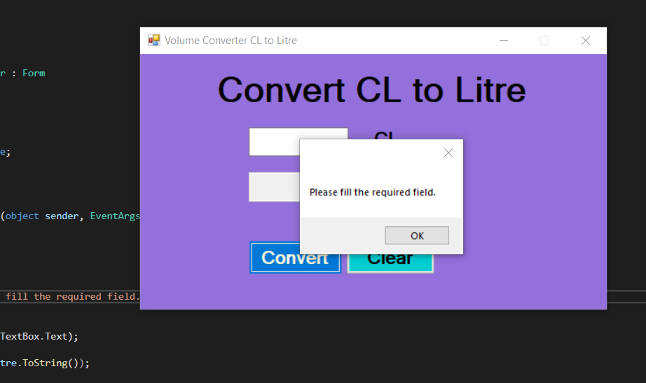Volume Converter In C# With Source Code