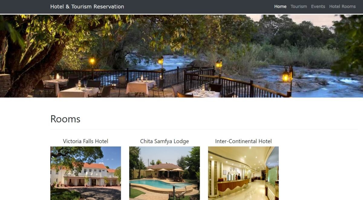 Hotel And Tourism Reservation In PHP With Source Code