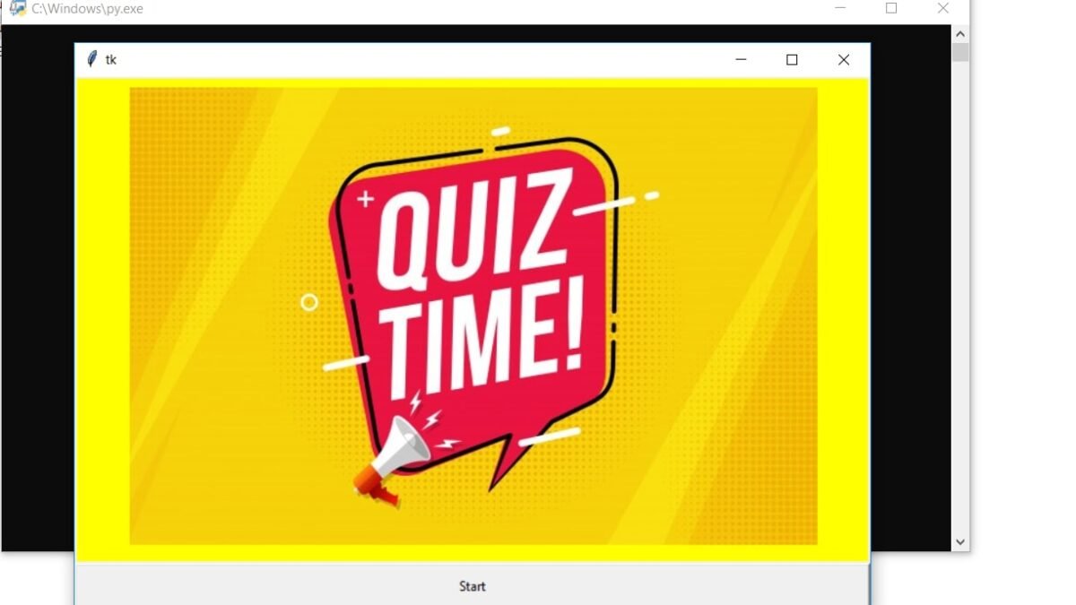 Simple Quiz App In Python With Source Code