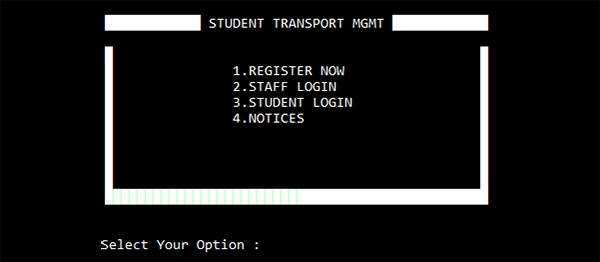 Student Transport Management System In C++ With Source Code