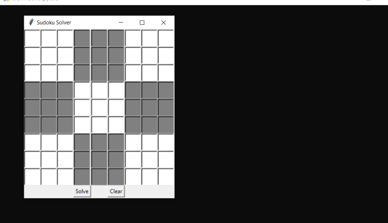 Sudoku Solver In Python With Source Code