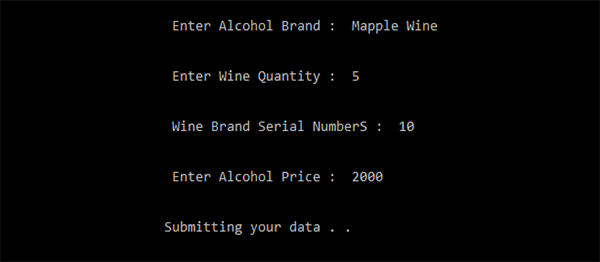 Wine Shop Management System In C++ With Source Code
