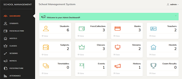 School Management System In PHP With Source Code