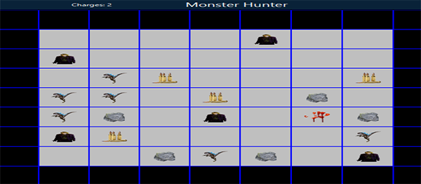 Monster Hunter Game In Java With Source Code