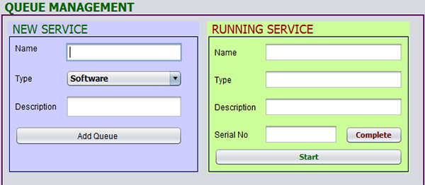 Customer Queue Management System In Java With Source Code